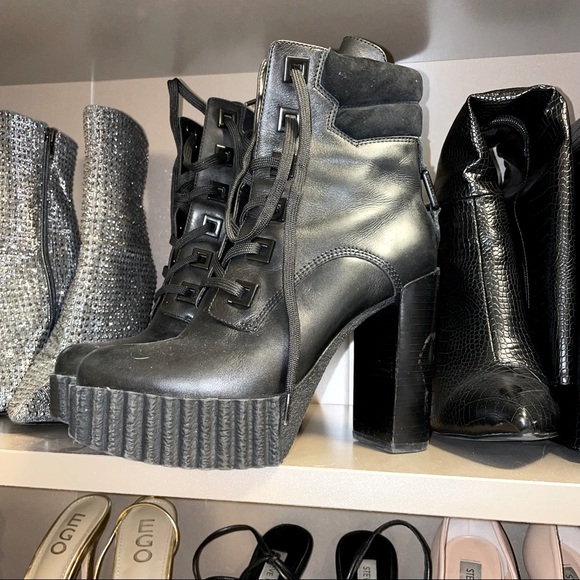 ❌SOLD❌ Kendall + Kylie Coty Platform Combat Boots - Picture 6 of 10